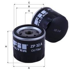 Fil Filter ZP 32 A Yağ Filtresi | FORD / MAZDA Referanslı