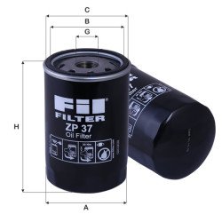 Fil Filter ZP 37 Yağ Filtresi | CNH / SONALIKA Referanslı