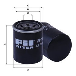 Fil Filter ZP 56 Yağ Filtresi | FORD / MAZDA Referanslı
