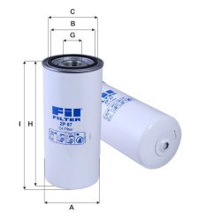 Fil Filter ZP 87 Yağ Filtresi | DAF / KOHLER Referanslı