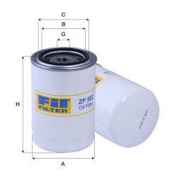 Fil Filter ZP 502 Yağ Filtresi | FORD / CHRYSLER Referanslı