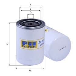 Fil Filter ZP 503 A Yağ Filtresi | JOHN DEERE / SDMO Referanslı