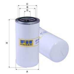 Fil Filter ZP 505 Yağ Filtresi | VOLVO / FORD Referanslı