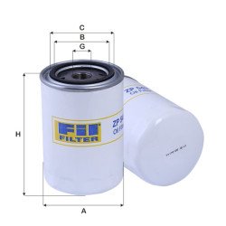 Fil Filter ZP 549 Yağ Filtresi | FORD / MANITOU Referanslı