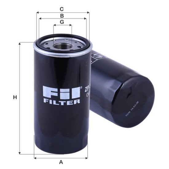 Fil Filter ZP 3020 Yağ Filtresi | ISUZU / HOLDEN Referanslı Fil Filter ZP 3020 Yağ Filtresi | ISUZU / HOLDEN Referanslı