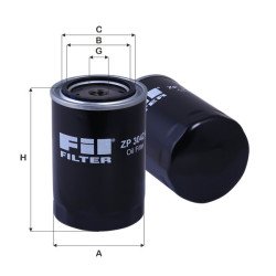 Fil Filter ZP 3042 A Yağ Filtresi | BUSCH / FORD Referanslı