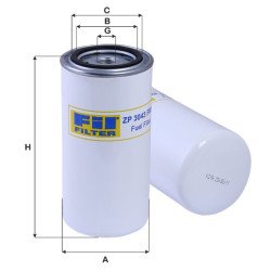 Fil Filter ZP 3043 FMBV Yakıt Filtresi | CUMMINS / SPERRY NEW HOLLAND Referanslı