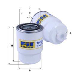 Fil Filter ZP 3064 F Yakıt Filtresi | NISSAN / BOMAG Referanslı