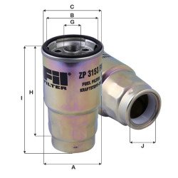 Fil Filter ZP 3153 FM Yakıt Filtresi | TOYOTA / DOOSAN Referanslı