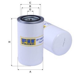 Fil Filter ZP 3185 FMB Yakıt Filtresi | CUMMINS / DOOSAN Referanslı