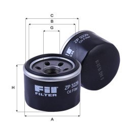 Fil Filter ZP 3229 Yağ Filtresi | SMART / MITSUBISHI Referanslı