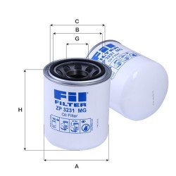 Fil Filter ZP 3231 MG Çalışma Hidroliği Filtresi | SPERRY NEW HOLLAND / CASE IH Referanslı