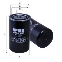 Fil Filter ZP 3264 Yağ Filtresi | LANDINI / MATTEI Referanslı
