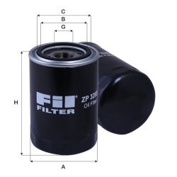 Fil Filter ZP 3265 Yağ Filtresi | CASE IH / DYNAPAC Referanslı