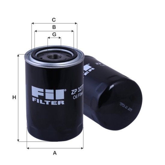 Fil Filter ZP 3277 Yağ Filtresi | IVECO / MITSUBISHI Referanslı Fil Filter ZP 3277 Yağ Filtresi | IVECO / MITSUBISHI Referanslı