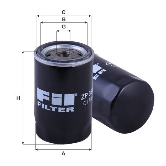 Fil Filter ZP 3523 Yağ Filtresi | FORD / OPEL Referanslı