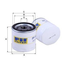 Fil Filter ZP 3553 Yağ Filtresi | FIAT / LOMBARDINI Referanslı