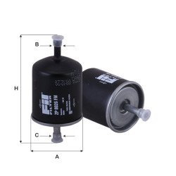 Fil Filter ZP 8026 FM Yakıt Filtresi | NISSAN / ISUZU Referanslı