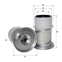 Fil Filter HP 4685 K Hava Filtresi | MASSEY FERGUSON / AMERICANMOTORS(FORD) Referanslı