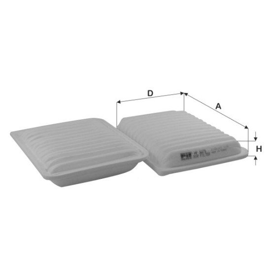 Fil Filter HP 5079 Hava Filtresi | MITSUBISHI / CITROËN Referanslı