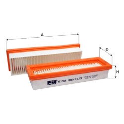 Fil Filter HC 7306 Kabin Hava Filtresi | BASAK / ERKUNT Referanslı