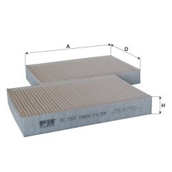 Fil Filter HC 7321 Kabin Hava Filtresi | MERCEDES-BENZ Referanslı