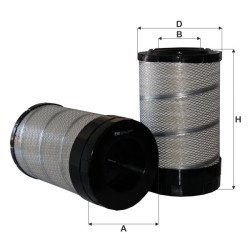 Fil Filter HP 2760 Hava Filtresi | SCANIA / TEREX Referanslı