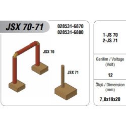 12V MARŞ MOT. KÖMÜRÜ