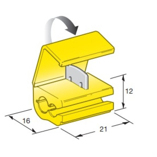 4410092  KABLO BİRLEŞTİRİCİ SARI