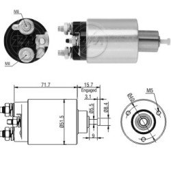MARŞ OTOMATİĞİ 12V GM CHEVROLET MARŞ OTOMATİĞİ 12V GM CHEVROLET