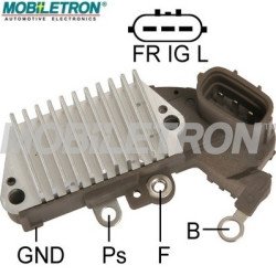 Mobiletron VR-H2005-62A Alternatör Konjektör (Voltaj Regülatörü) 14.4V (A-Circuit, FR-IG-L Terminalli)