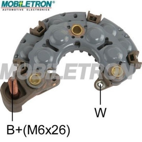 Mobiletron Alternatör Doğrultucu (Diyot Tablası) 100 mm M6 8x50A MOBIL RN 14
