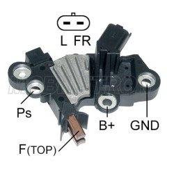 Mobiletron VR-B340 Alternatör Voltaj Regülatörü (Konjektör) 14.4 V – L-FR Terminalli (Soft Start, Kısa Devre Koruma)
