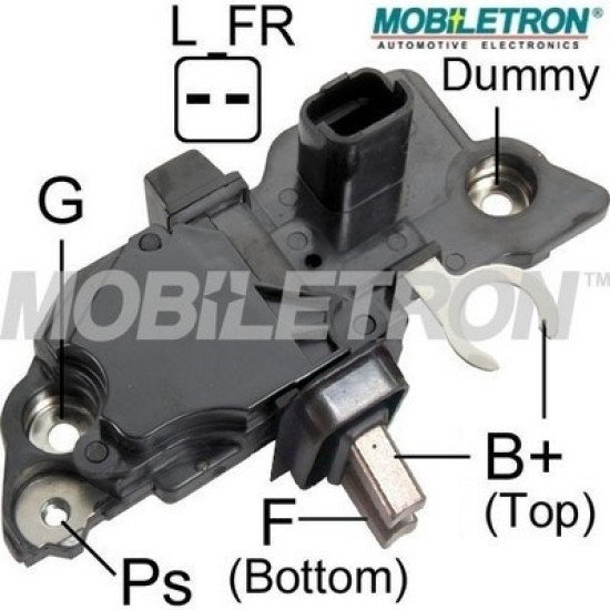 Mobiletron VR-B242 Alternatör Voltaj Regülatörü (Konjektör) 14.5V