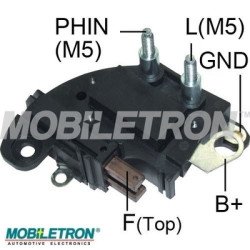 Mobiletron VR-F160 Alternatör Voltaj Regülatörü (Konjektör) 14.4V Set Noktalı (Soft Start, Kısa Devre Korumalı)