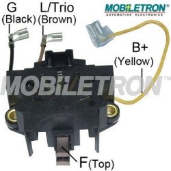 Mobiletron VR-PR7736 Alternatör Voltaj Regülatörü (Konjektör) 14.5V Set Noktalı