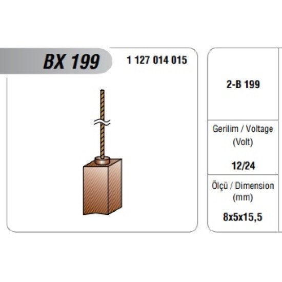 12/24V  ALT.KÖMÜRÜ
