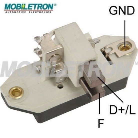 Mobiletron VR-IK019 Alternatör Voltaj Regülatörü 14.7V (32 mm OD)