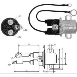 MARŞ OTOMATİĞİ 24V 38MT MITS.TİP MARŞ OTOMATİĞİ 24V 38MT MITS.TİP
