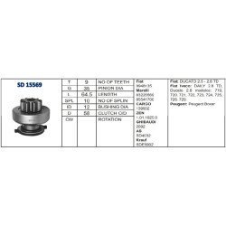 M.DİŞLİSİ 9 DİŞ FIAT DUCATO / PEUGEOT KARSAN - BOX