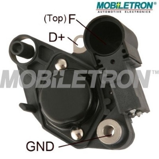 Mobiletron VR-VW010 Alternatör Voltaj Regülatörü (Konjektör) 14.7V Set Noktalı