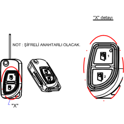 IMMOBILIZER + RF REMOTE + KONTAK ANAHTARLARI / ISU