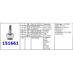 M.DİŞLİSİ  MITSUBISHI 12 DİŞ RENO TIR PG 525