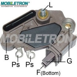 Mobiletron VR-PR6603H Alternatör Voltaj Regülatörü (Konjektör) 14.6V Set Noktalı – Soft Start, 2.5 sn LRC, Kısa Devre Korumalı