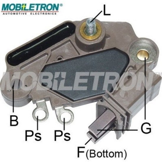 Mobiletron VR-PR6603H Alternatör Voltaj Regülatörü (Konjektör) 14.6V Set Noktalı – Soft Start, 2.5 sn LRC, Kısa Devre Korumalı