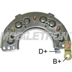 Mobiletron RH-04N Alternatör Diyot Tablası (Rectifier) 111mm OD M5 Akü Pabuçlu (Diode Trio’lu) 6–35A Diyot