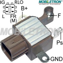 Mobiletron VR-H2005-95 Alternatör Voltaj Regülatörü (Konjektör) 14.2V (RLO-IG-L-M Terminalli, Kapasitörlü, RVC)