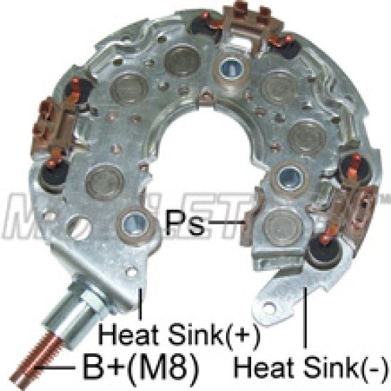 Mobiletron RN-29 Alternatör Diyot Tablası (12 Diyot) 117 mm