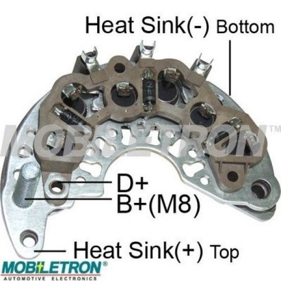 Mobiletron RD-39H Alternatör Şarj Doğrultucu (Rectifier) (Suzuki Uygulamalı)