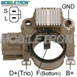 Mobiletron VR-H2009-67 Alternatör Voltaj Regülatörü 14.5V (S-L Terminalli)